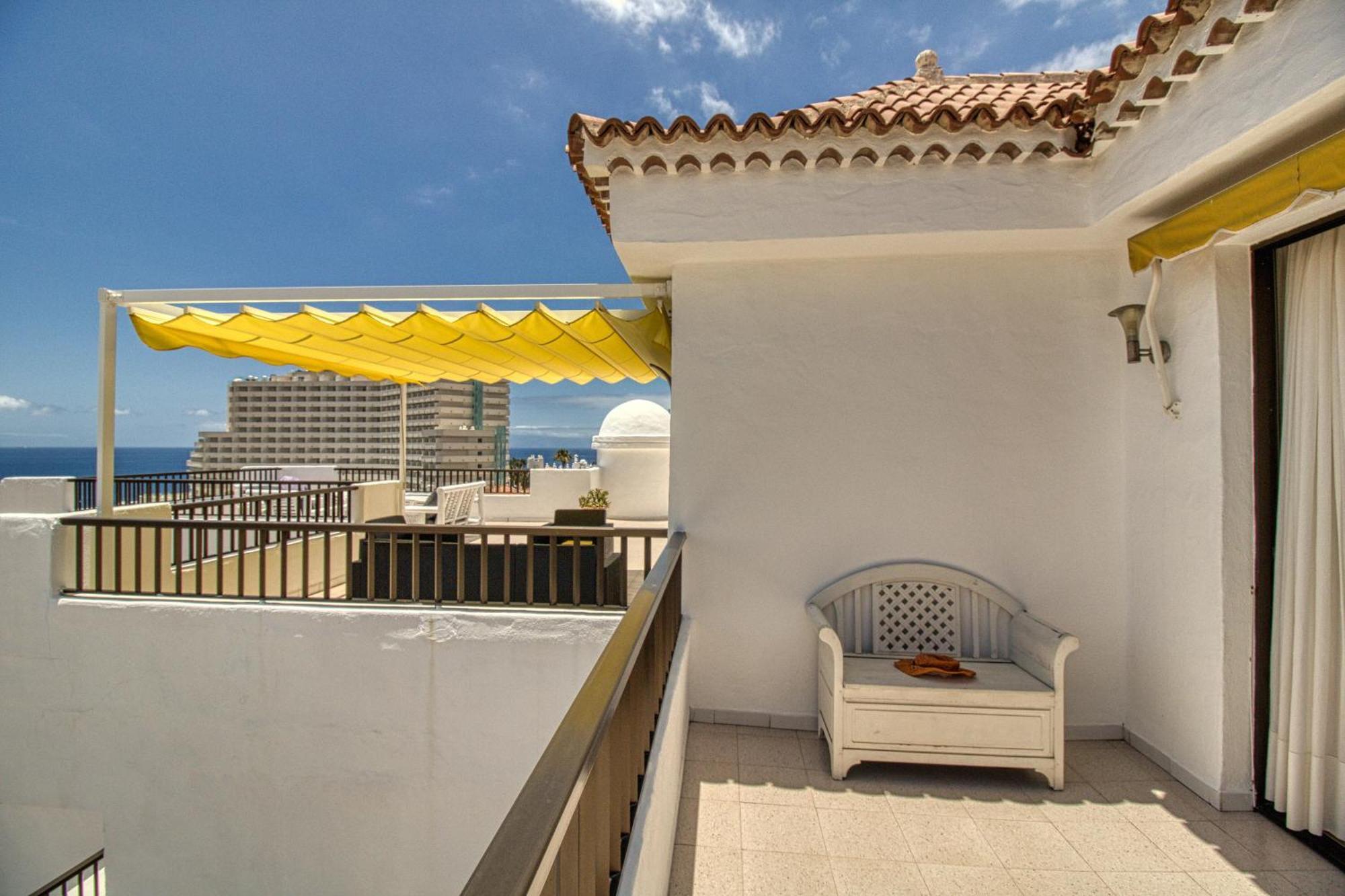Penthouse Sea View Jacuzzy Terrace & Pool Apartment Playa Fanabe Exterior photo